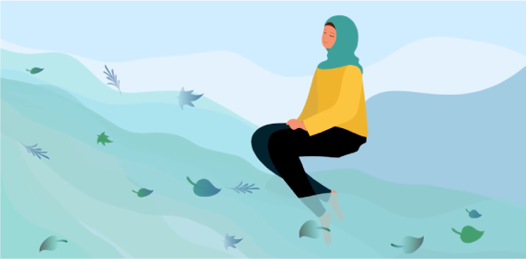 Let's take a look: Leaf mindfulness exercises